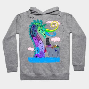 Sea Dragon and MerKitties Hoodie